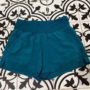 All in Motion Blue Athletic Shorts Elastic Waistband Lightweight